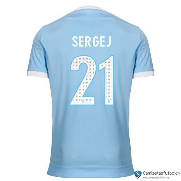 Camiseta Lazio Primera equipo Sergej 2017-18